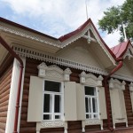 Фронтончик, солнышко, резьба